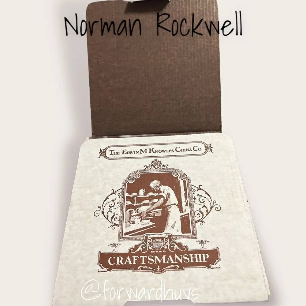 Norman Rockwell Heritage Collection Limited Edition Plate  “The Family Doctor”